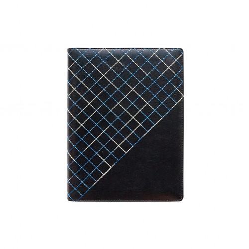 Darbo kalendorius Timer Spirex Day Pattern, A5, tamsiai mėlynos spalvos