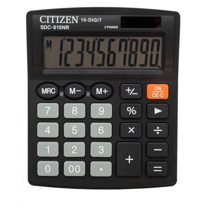Skaičiavimo mašinėlė Citizen SDC-810BN