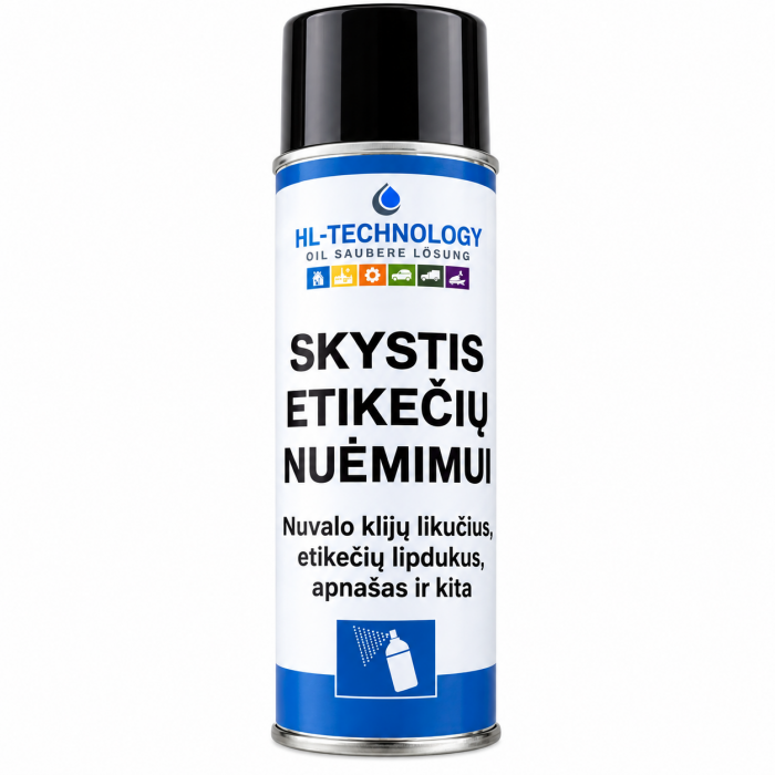 Skystis etikečių nuėmimui HL-TECHNOLOGY (400ml.) Skystis etikečių nuėmimui HL-TECHNOLOGY (400ml.)
